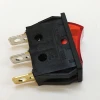 Towei professional switch supplier sell T105 13A 250V 3 terminal  2 POSITIONS lighted on off rocker switch