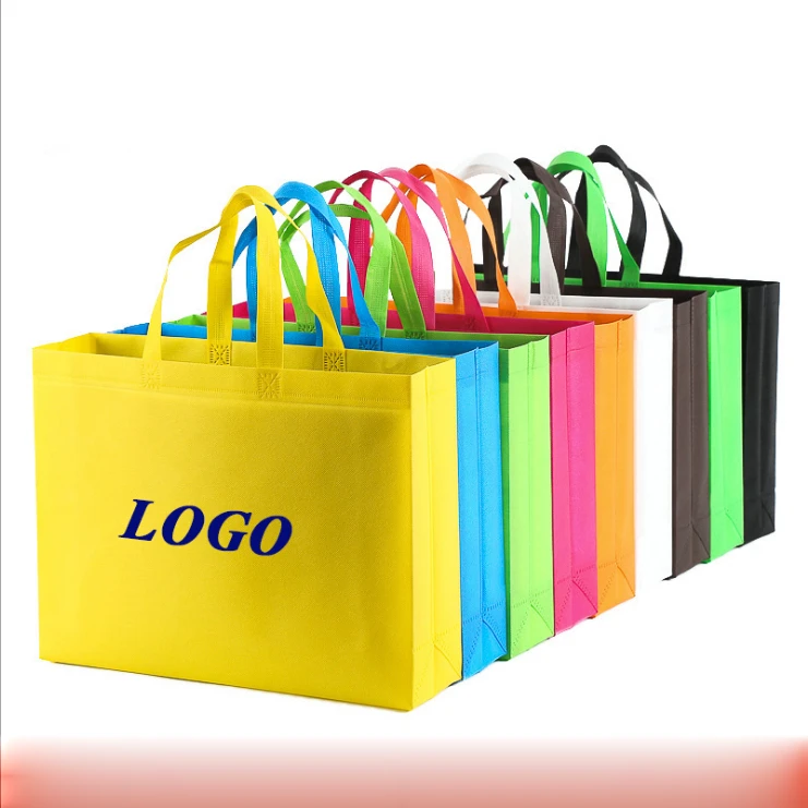trading show non woven bag  cheap and high quality reusable shopping bag  non woven tote bag can be customized on your logo