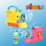 train shape hand crank bubble toys for kids bubble blower bubble toys