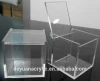 Transparent 6 sided acrylic boxes, small acrylic box, clear acrylic box wholesale