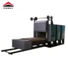 trolley type resistance furnace for heavy castings and steel parts quenching annealing