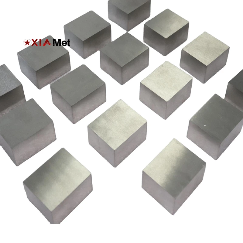 tungsten heavy alloy Bar WNiFe tungsten nickel ferro/iron alloy cube block