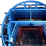 Tunnel Lining Trolley Internal Tunnel formwork Wall Casting Steel Concrete Lining Tunnel Construction Customized Painting