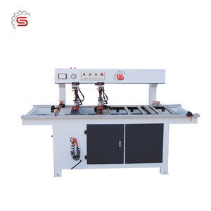 Two Line Wood Drilling Machine MZB73212A Horizontal Wood Boring Machine for MDF