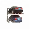 Two post car parking lift 2 post smart auto parking system Hydraulic double level parking equipment