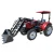 Import TZ04D  tractor hydraulic Front loader with  Tray fork   matched  with Ordinary bucket  Domestic valve from China