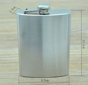 Unionpromo promotional 8 Oz 225ml Stainless Steel Hip Flask