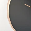 Unique Design Wall Clock Metal in Center Black and Gold Metal Customized for Home and Office Wall Decorations