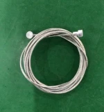 Universal brake cable for bicycle cable with Barrel and pear nipples