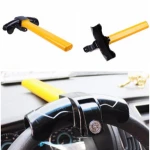Universal Car Anti Theft T Style Heavy Security Rotary Steering Crook Wheel Lock