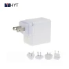 Universal Interchangeable Wall Plug Multi Cell Phone Charger Adaptor AC DC 5V 1A 2A 3A USB Power Adapter