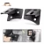 Import universal led work light mount kits A Pillar pod light Windshield Mounting Brackets for Offroad JEEP JK series auxiliary lights from China