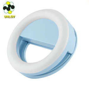 UNLOV promotional gifts RK14 selfie ring light for mobile phone supply from factory