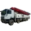 Used Concrete Pump Truck Concrete Boom Pump Putz Meister Isu Zu Original Good Price