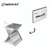 used indoor foldable good stainless steel small outside X charcoal bbq grill portable folds flat on sale