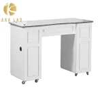 used nail salon equipment nail polish wall display rack manicure table