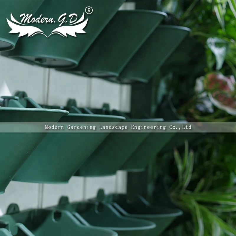 Vertical garden green wall panel planter hanging wall system