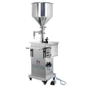 Vertical Pneumatic Single Head Filling Machine for Tomato Sauce