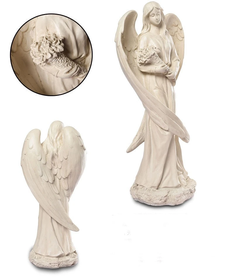 Virgin mary statues mary 3d model big resin home decoration