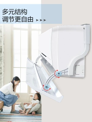 Wall mounted air conditioning Windshield, Anti-straight blowing,  air vent deflector
