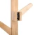 Import Wall Mounted Bamboo Hat Rack Coat Rack from China