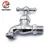 Import wall mounted brass or Zinc Alloy stop type garden polished chrome plated brass cartridge bib tap slow open bibcock from China