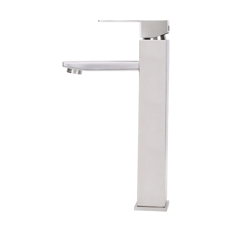Washbasin faucet stainless steel SUS 304 water-tap Hot Cold Water Mixer