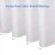 Import Waterproof 240g 72inch weighted waffle bathroom fabric white shower curtain from China