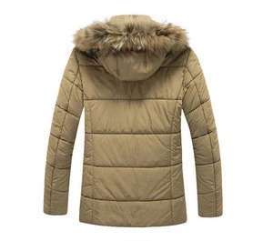waterproof clothing fur hood heavy winter man jacket waterproof men&#039;s clothing