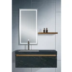 Waterproof Double Basin Bathroom Vanity Cabinet