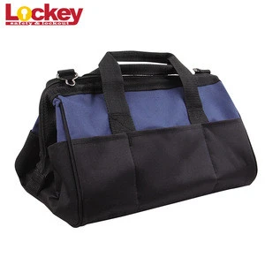 Waterproof Lockout Tagout Tool Bag, Miniatuoxford Fabric Portable Lock Tool Lockout Bag
