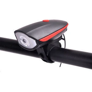 Waterproof safety loudspeaker mini mountain bicycle accessories remote front usb rechargeable led bike light