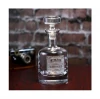 Whiskey Label Decanter