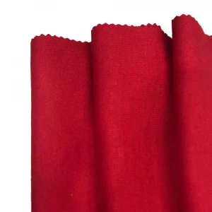 wholesale 95% polyester 5% spandex with knitted technics plain dyed rib fabric for garments