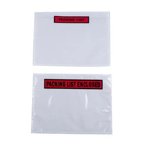 Wholesale Adhesive Poly Envelopes Clear Mailers plastic Mailing Bags