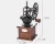Import Wholesale antique logs base manual hand coffee bean grinder cast iron coffee grinder from China
