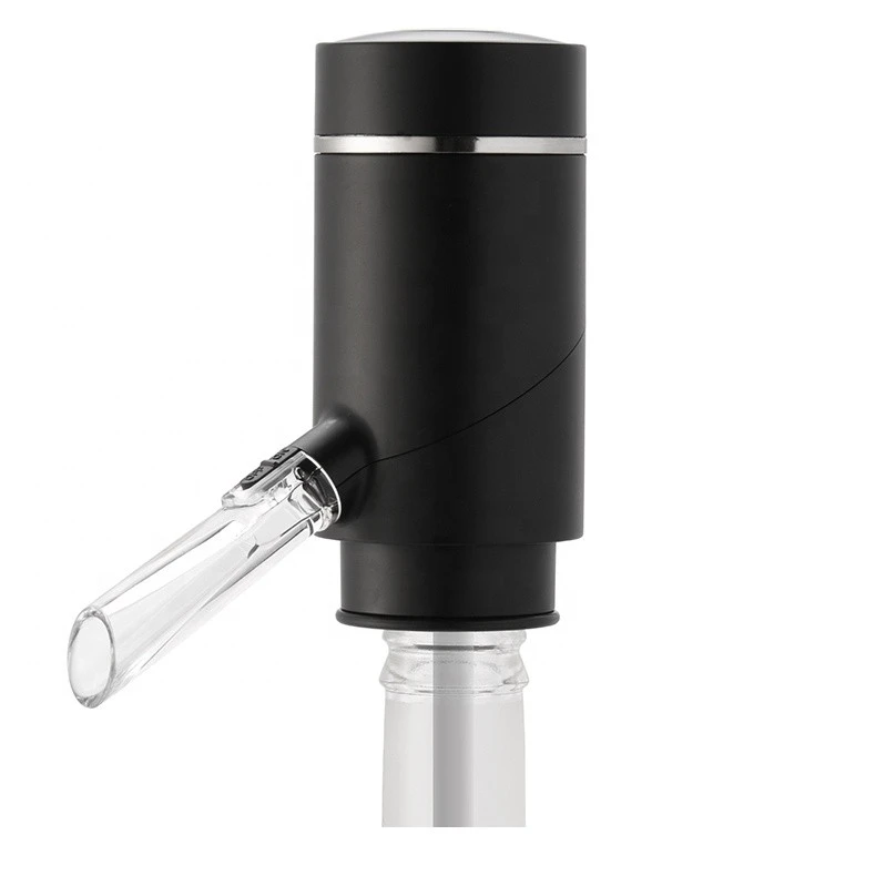 Wholesale Bar Accessory Electric Wine Pump Cooling Aerator Dispenser Decanter Pourer