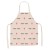 Import Wholesale beautiful lashes pattern customized logo printing kitchen sleeveless apron from China