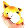Wholesale China Products PU squishy toys Cartoon Fox Slow Rebound Kitchen Food Toys Cake Squishy Stress Relief Toys