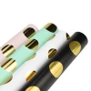 Wholesale classic style Gold Dot Packing Kraft Gift Wrapping Paper