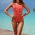 Import wholesale custom modest one piece plus size womens sexy bikini beachwear swimsuits from China