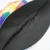 Import Wholesale Custom Printing Bucket Hat Pafu Birthday Fancy Dress Party Folding Sun Cap Fisherman Hat For Women Rainbow Panama Hat from China