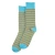 Import Wholesale Custom Stripe Printing Men Comfortable Casual Socks Cotton Socks from China