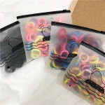 Wholesale cute colorful basics rope elastic hairband for baby girls hair ties accessories