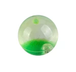 Wholesale Eco Friendly 8cm Glitter Bounce Balls TPU Light Up Led Glitter Water Bouncing Ball