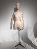 Wholesale Female Upper Body Wood Hand Torso Fabric Wrapped Fiberglass Mannequins For Clothing Display Mannequin Woman Store