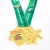 Import Wholesale gold zinc alloy marathon sports medal with best quality fiesta trophy blank custom 3d metal medal from China