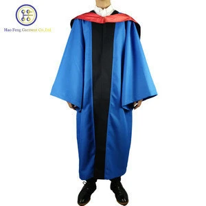 Wholesale Good quality Deluxe university Graduation Gown Dress School Uniform