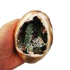 Wholesale high quality  Natural Metal Ore Made Egg Shape Bismuth Crystal Geode For Sale