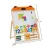 Import Wholesale high quality wooden kids whiteboard easel for baby drawing and learning from China